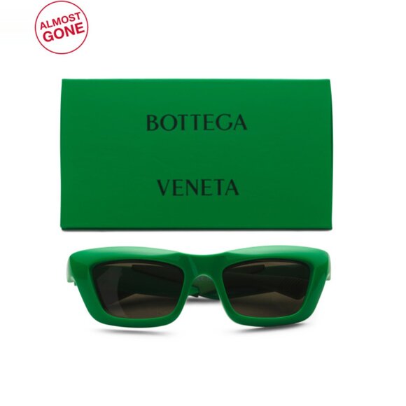 BOTTEGA VENETA Green 51mm Designer Sunglasses